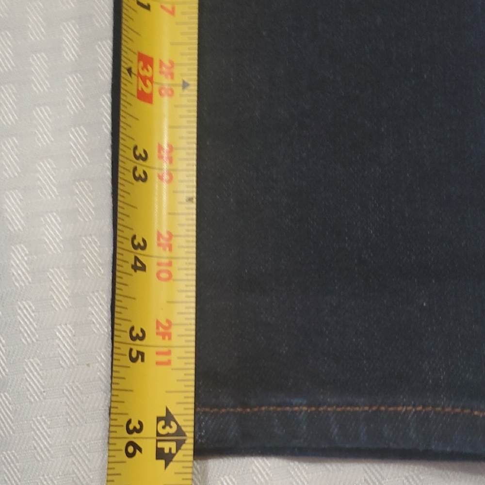 Baldwin Karlie Selvedge High Rise  Dark Blue Denim Pants - Picture 4 of 13